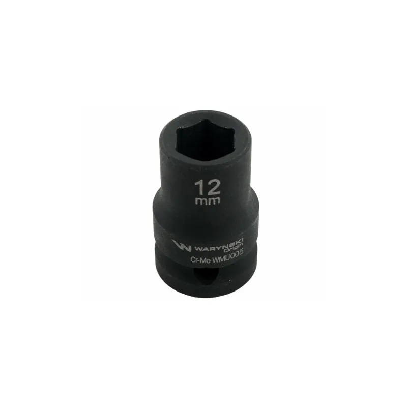 Zniżka Nasadka udarowa sześciokątna 1/2". 12 mm. CrMo. DIN 3129. Waryński