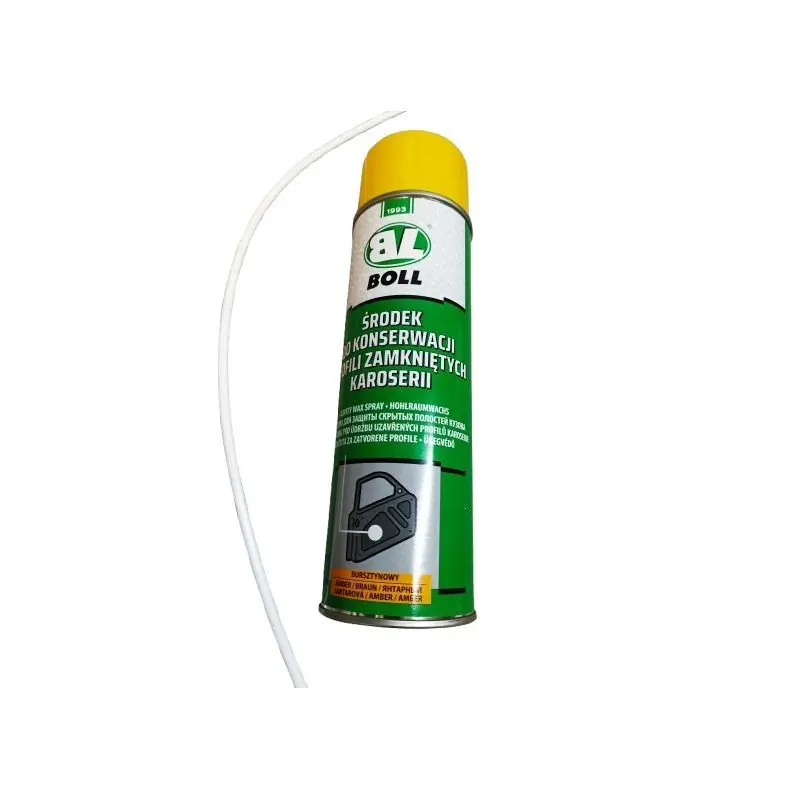 BOLL Środek do konserwacji profili zamkniętych 500ml BURSZTYN - rurka 60cm Nowość