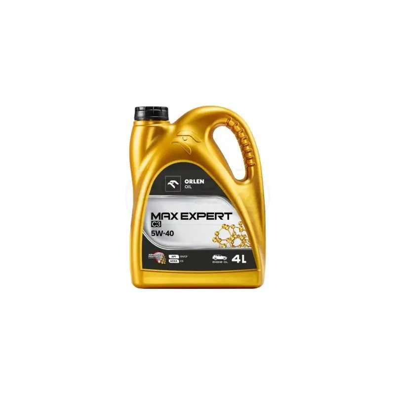 Kup teraz ORLEN OIL MAX EXPERT C3 LOTOS SYNTHETIC TURBODIESEL 5W40 olej 4L