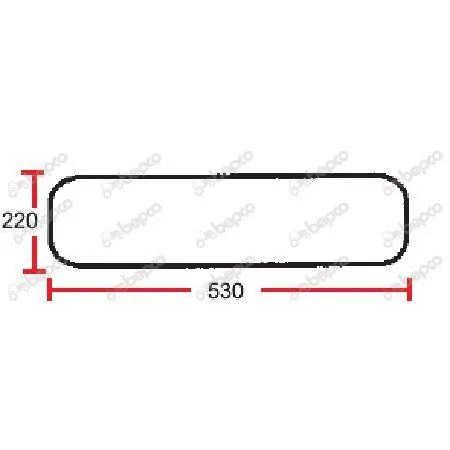 Oferta czasowa Szyba tylna dolna Massey Ferguson 3389389M2