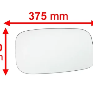 Zniżka Wkład lusterka 375x200mm RENAULT, ARES, CLAAS,AXION, ARION, VOLVO SLP0375