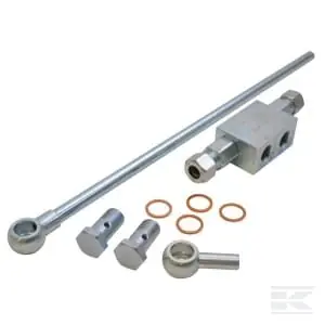 Najlepsza cena Zawór zwrotny kpl. POC 3/8 M18x1.5 12L hydraulicznego łącznika górnego TOP912063A