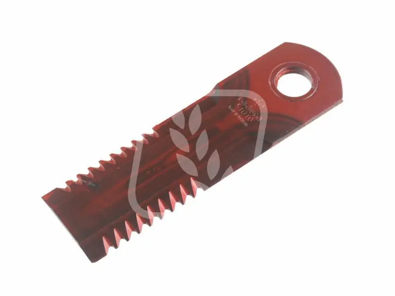 Zniżka Nóż sieczkarni zębaty 175x50x4,5mm Fi20,1mm RS51010