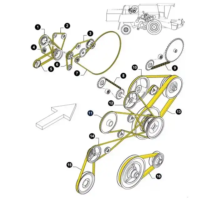 Pas New Holland 89817439 1315226C1 CNH Wyprzedaż